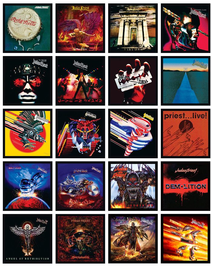 La colección más completa de la historia de Judas Priest tiene ¡42  discos! - Al día - RockFM