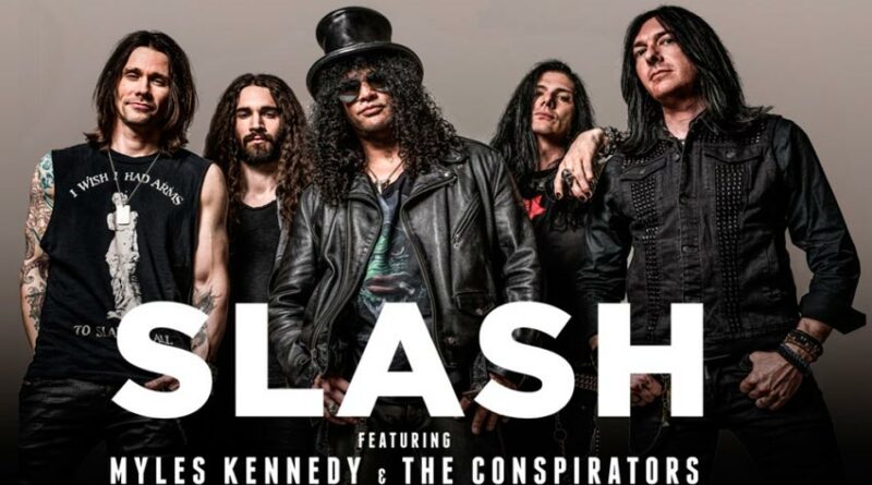 Metal Print Slash Feat Myles Kennedy Tour Dates 2019 Ak02 Fleece Blanket by  Abang Kera - Pixels