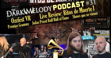 Ozzfest VR – Live Review: Ritos de Muerte – Premios Grammy – Próximos shows – The Dark Melody Podcast #31