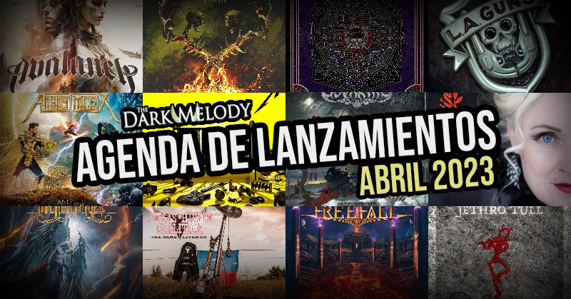 Agenda de Lanzamientos: Abril 2023 - The Dark Melody