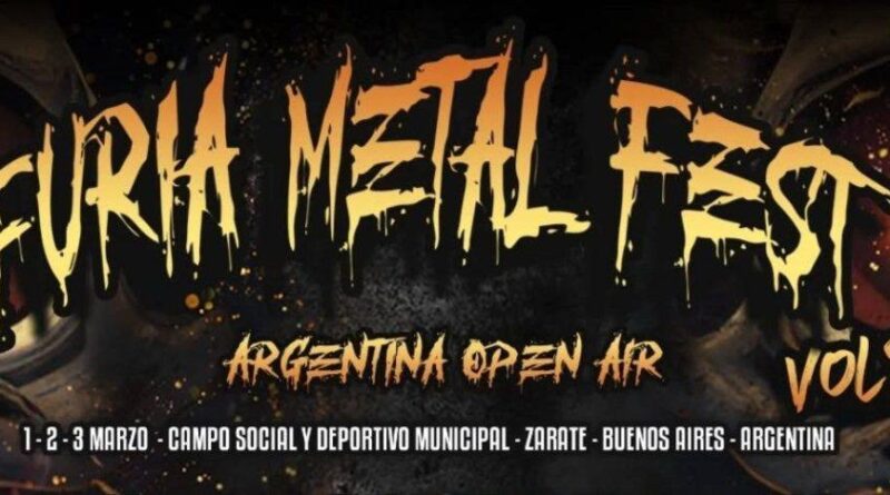 Llega la 4ta edición del festival de metal más importante de Argentina FURIA METAL FEST 2025